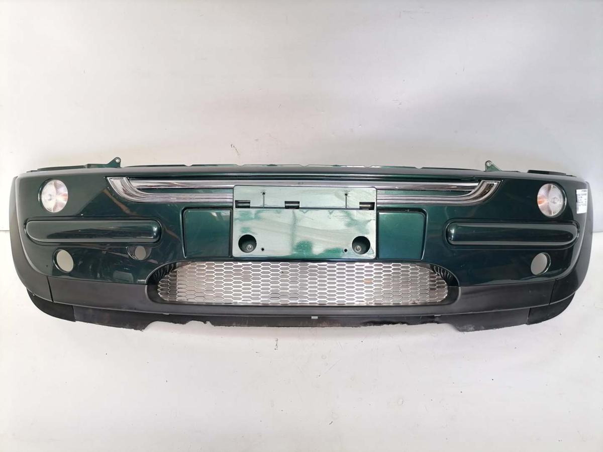 Mini One R50 original Sto&szlig;stange Stossf&auml;nger vorn US Modell 8895 British Green Bj.2001